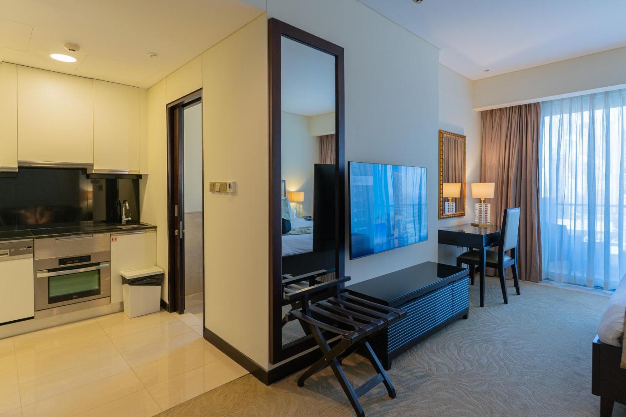 Kempinski Central Avenue Studio With Marina Views Apartment Dubai Exterior photo